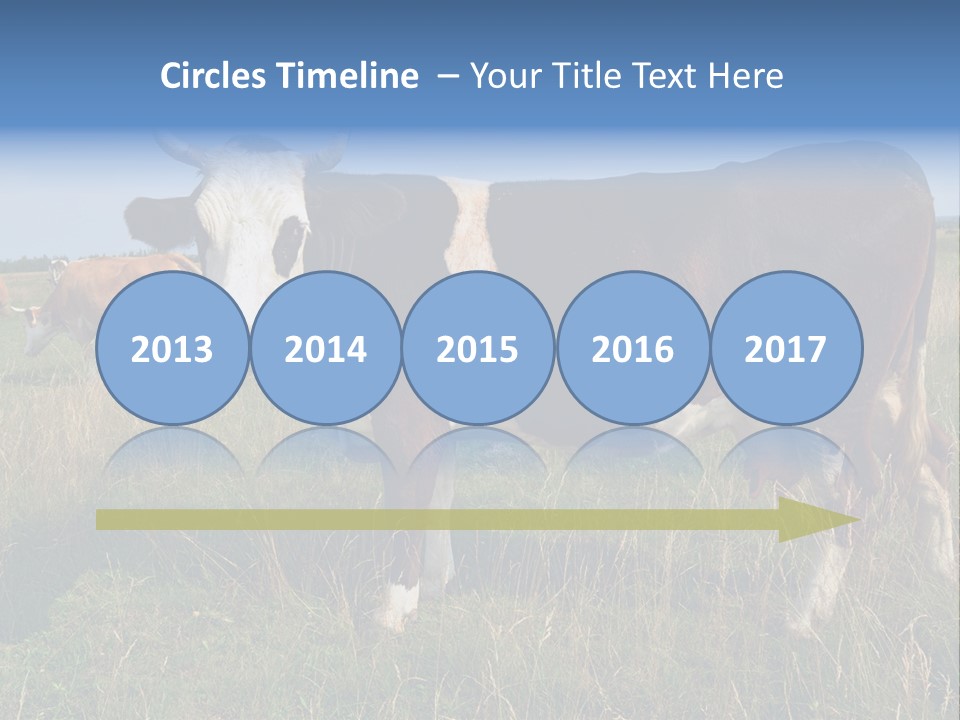 Pasture Landscape Farm PowerPoint Template