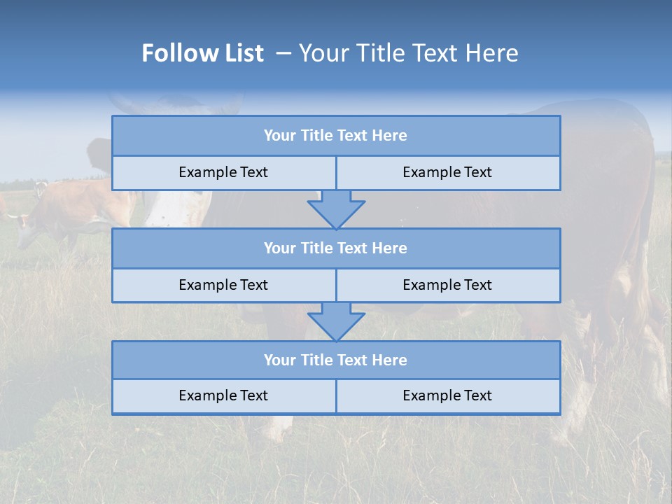 Pasture Landscape Farm PowerPoint Template