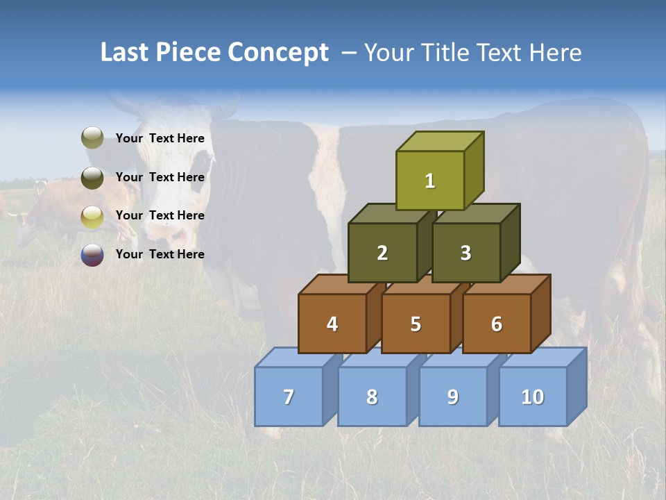 Pasture Landscape Farm PowerPoint Template