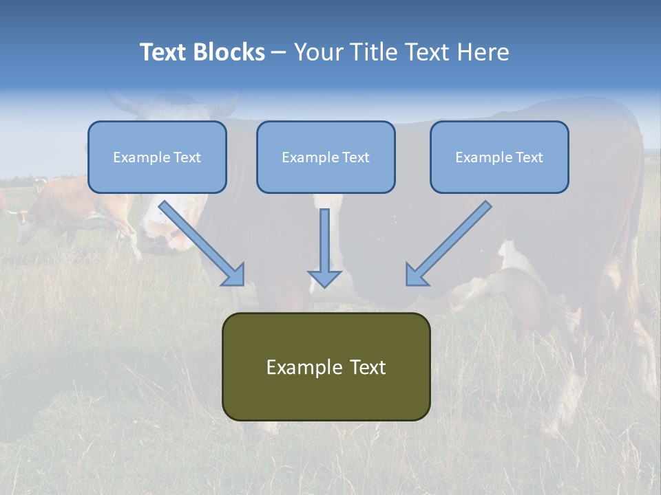Pasture Landscape Farm PowerPoint Template