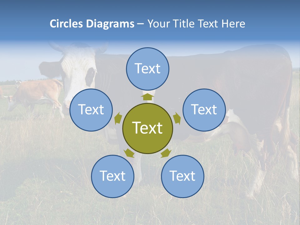 Pasture Landscape Farm PowerPoint Template