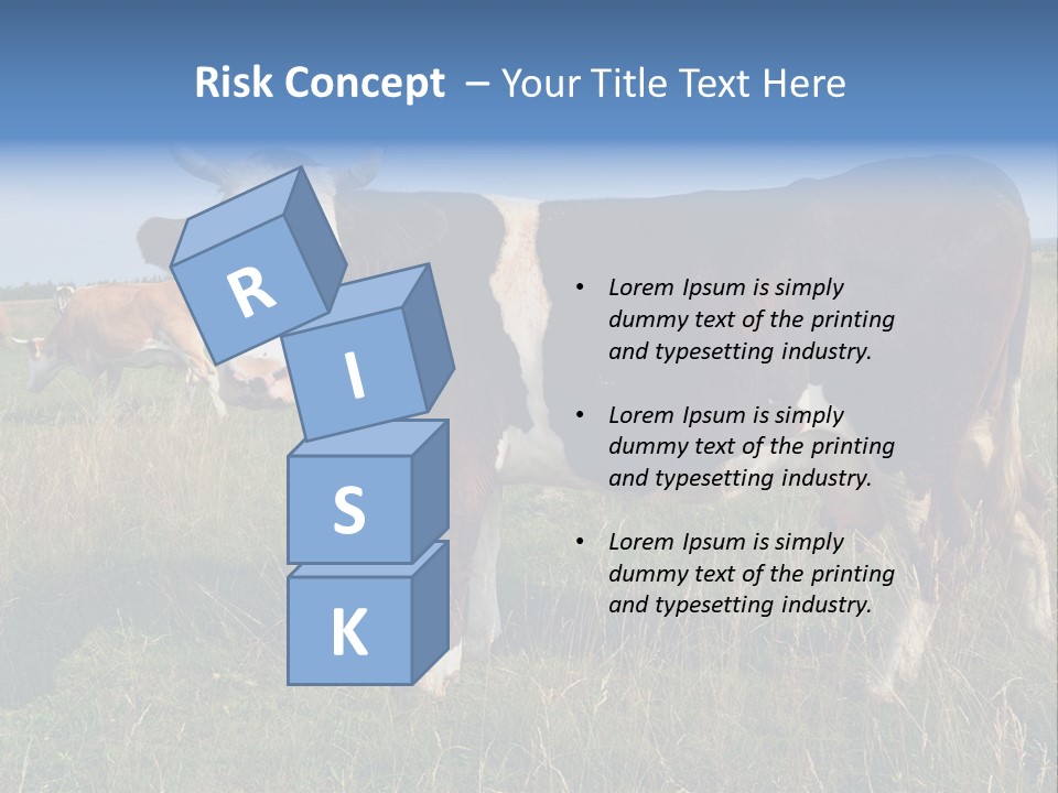 Pasture Landscape Farm PowerPoint Template