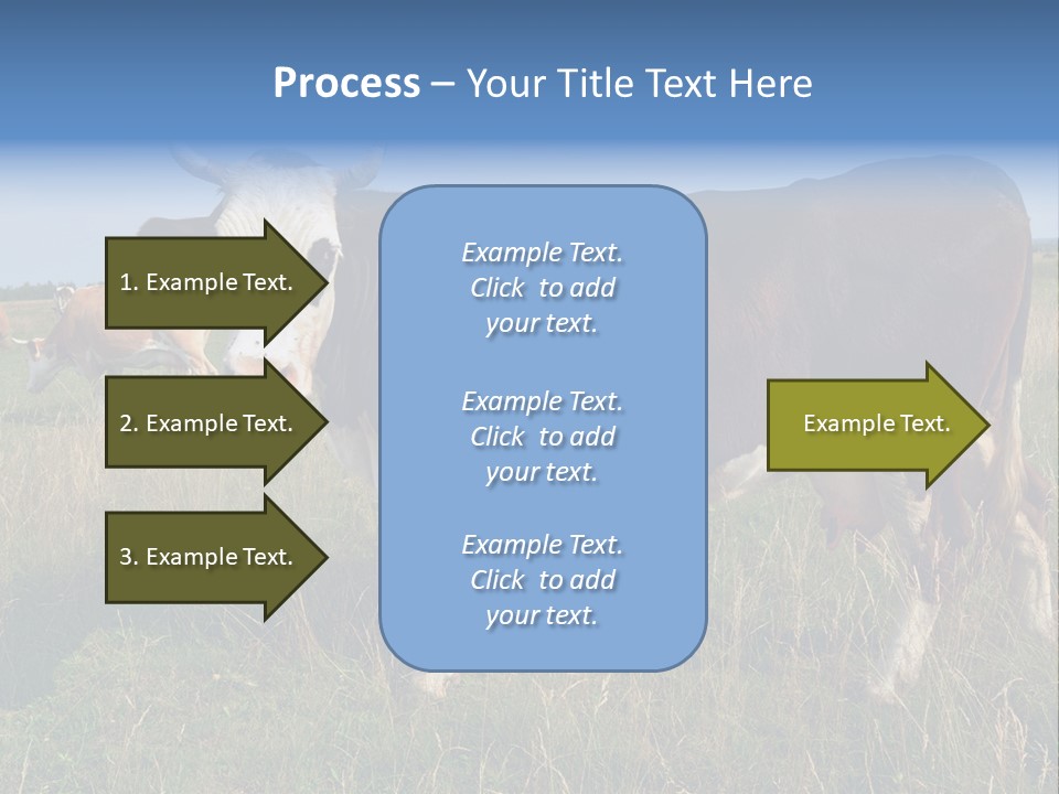Pasture Landscape Farm PowerPoint Template