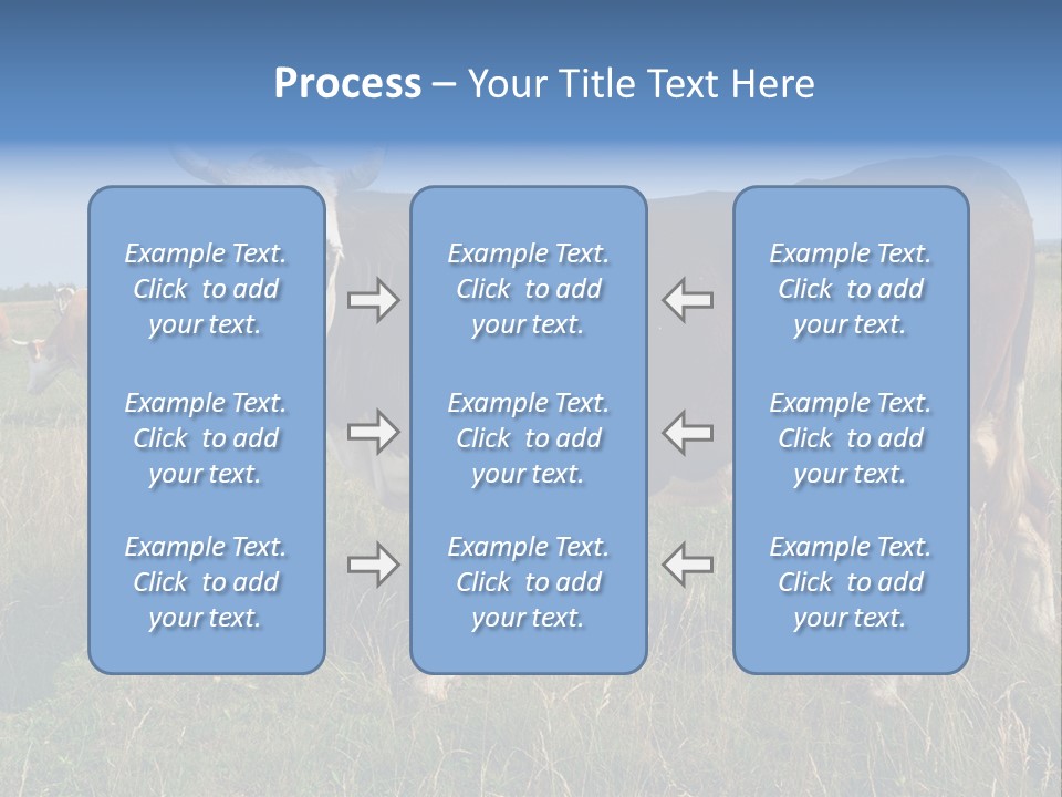 Pasture Landscape Farm PowerPoint Template
