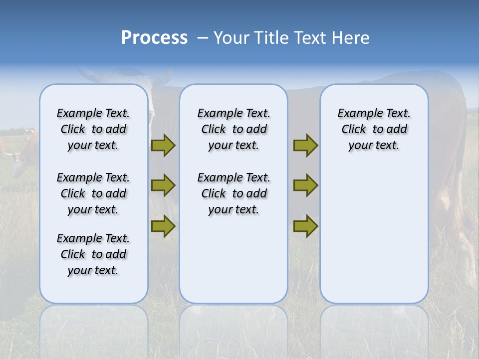 Pasture Landscape Farm PowerPoint Template
