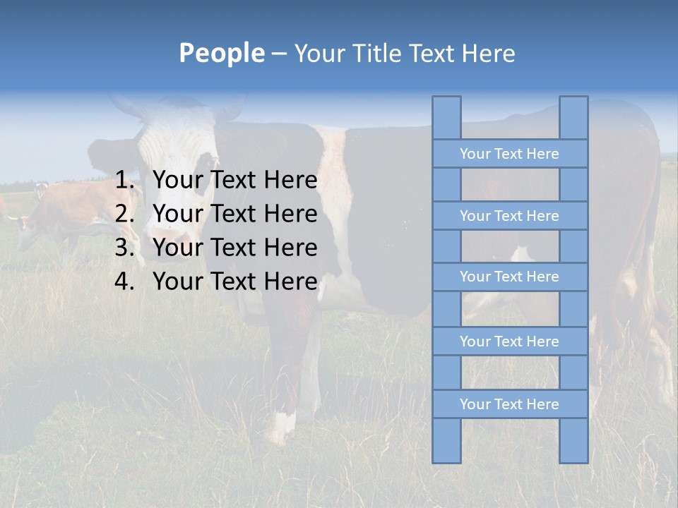 Pasture Landscape Farm PowerPoint Template