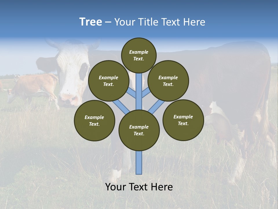 Pasture Landscape Farm PowerPoint Template