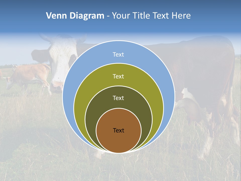 Pasture Landscape Farm PowerPoint Template