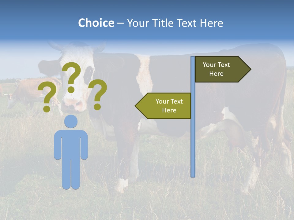 Pasture Landscape Farm PowerPoint Template