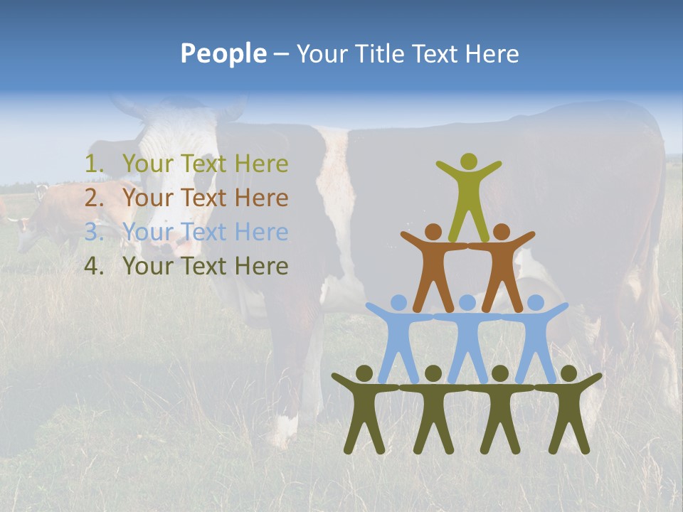 Pasture Landscape Farm PowerPoint Template