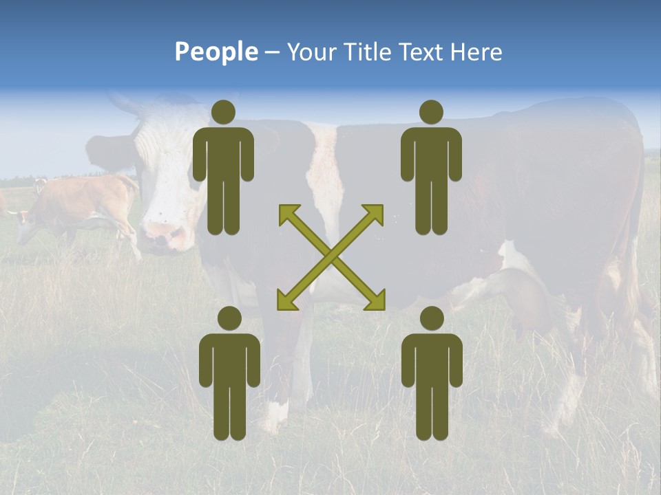 Pasture Landscape Farm PowerPoint Template