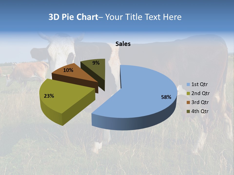 Pasture Landscape Farm PowerPoint Template