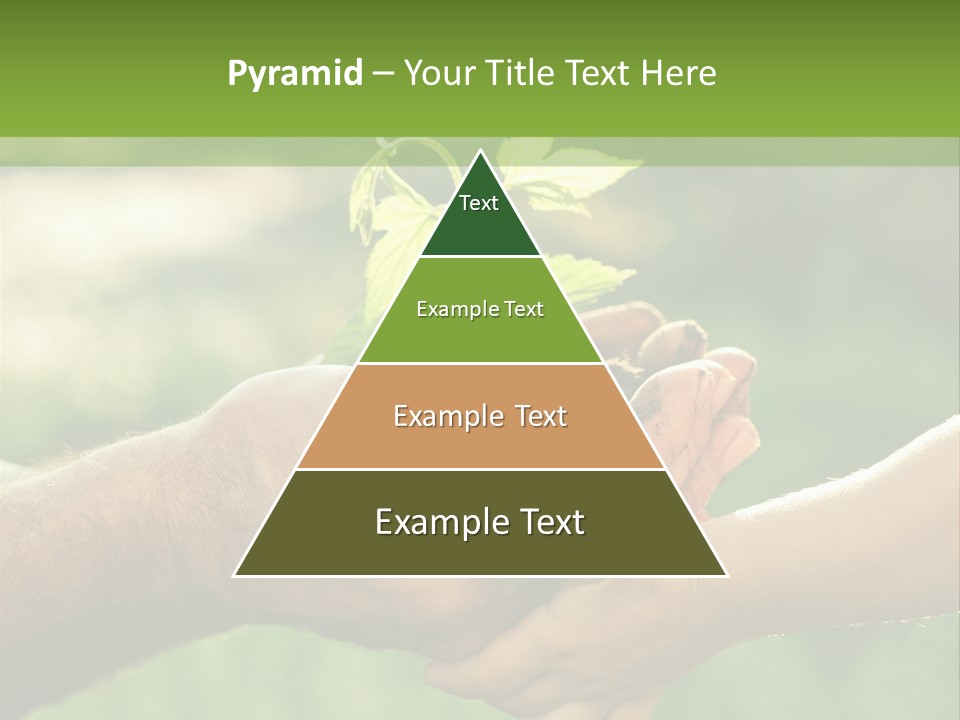 Family Happy Outdoors PowerPoint Template