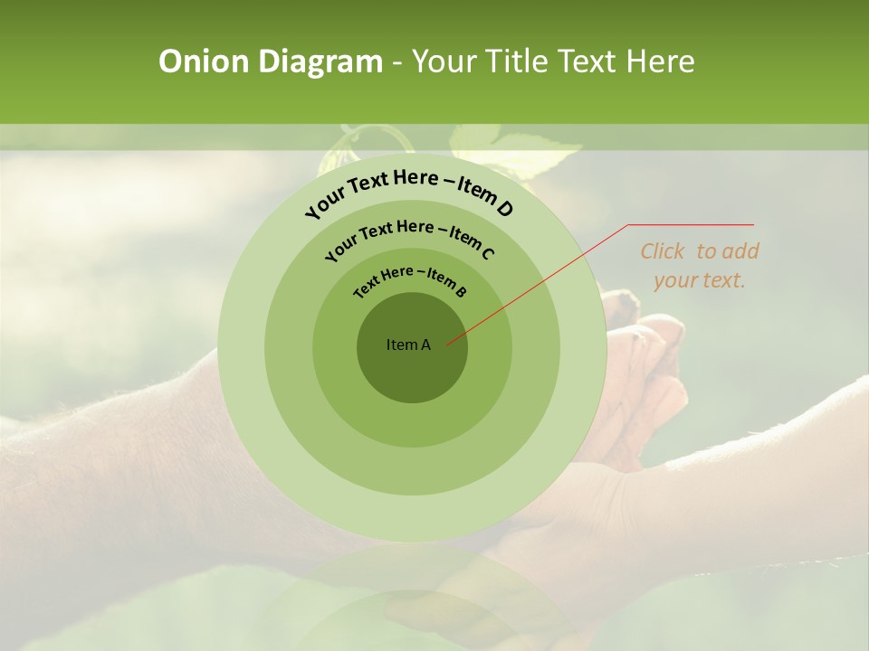 Family Happy Outdoors PowerPoint Template