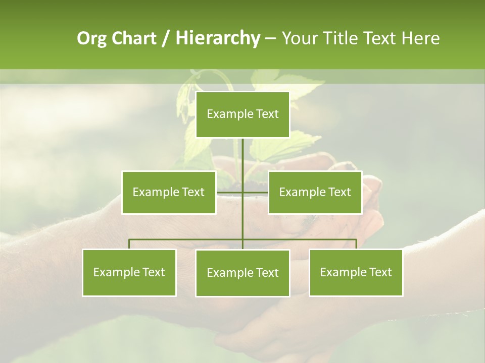 Family Happy Outdoors PowerPoint Template