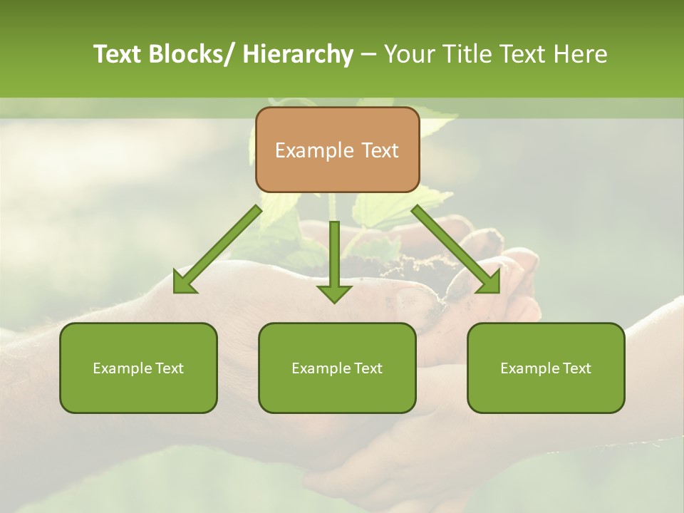 Family Happy Outdoors PowerPoint Template