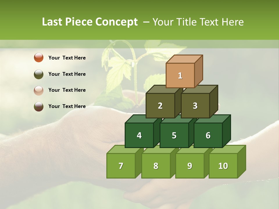 Family Happy Outdoors PowerPoint Template