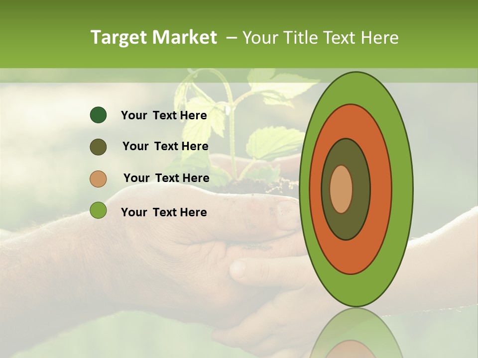 Family Happy Outdoors PowerPoint Template