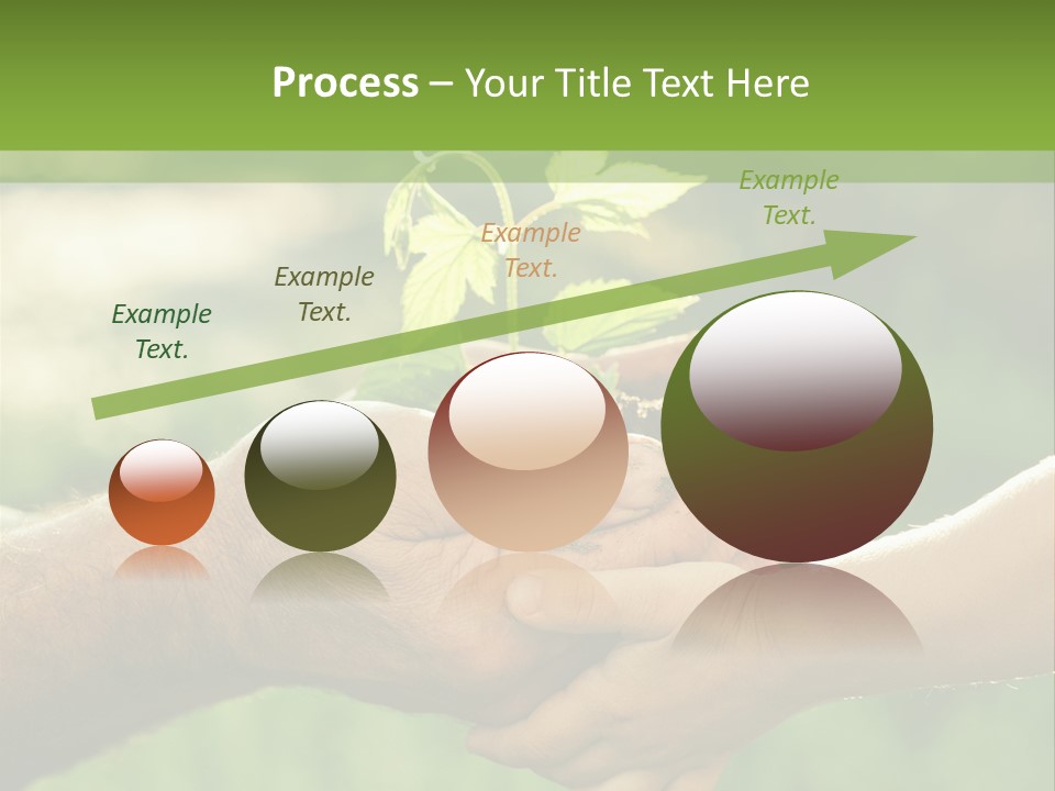 Family Happy Outdoors PowerPoint Template