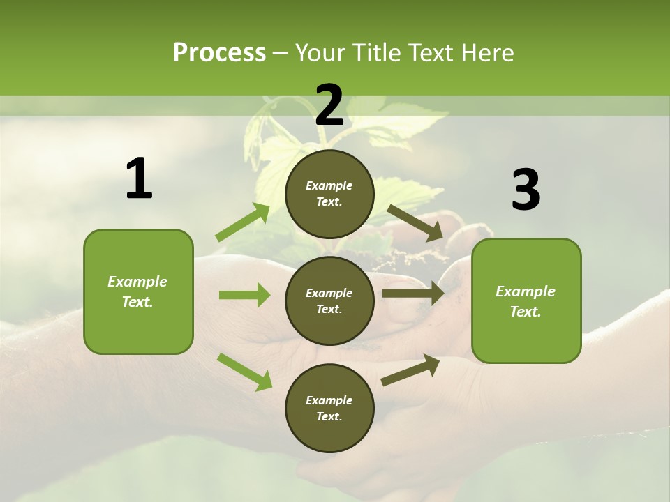 Family Happy Outdoors PowerPoint Template