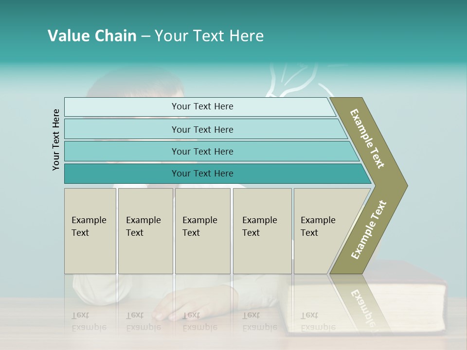 Schoolboy Picture Keen PowerPoint Template