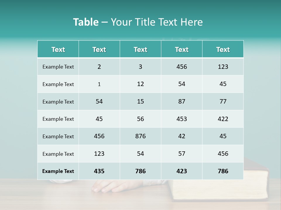 Schoolboy Picture Keen PowerPoint Template