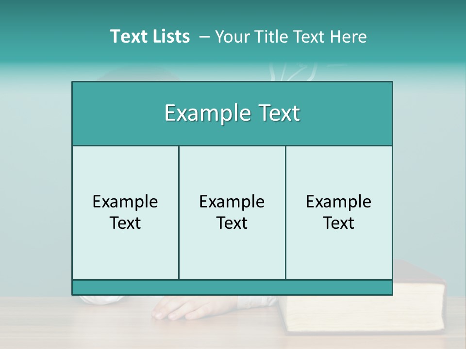 Schoolboy Picture Keen PowerPoint Template