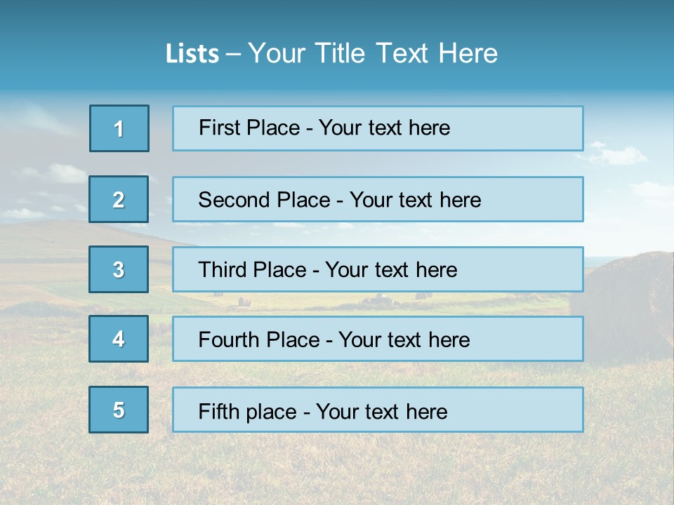 Tuscany Tuscan Plants PowerPoint Template