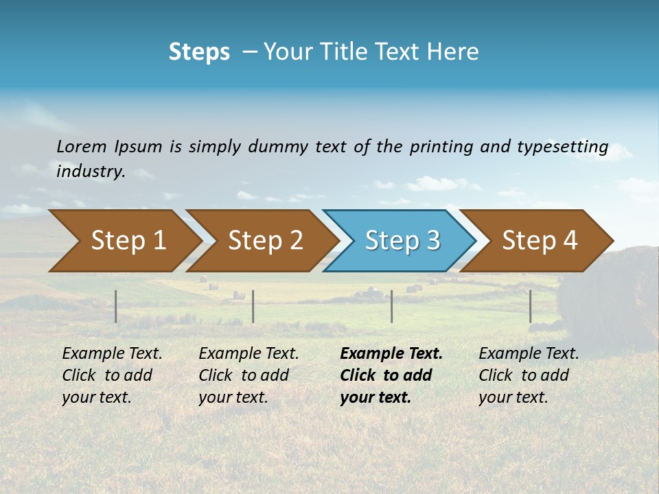 Tuscany Tuscan Plants PowerPoint Template