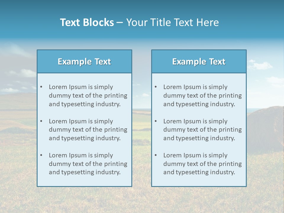 Tuscany Tuscan Plants PowerPoint Template