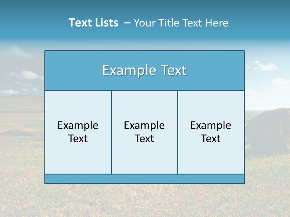 Tuscany Tuscan Plants PowerPoint Template
