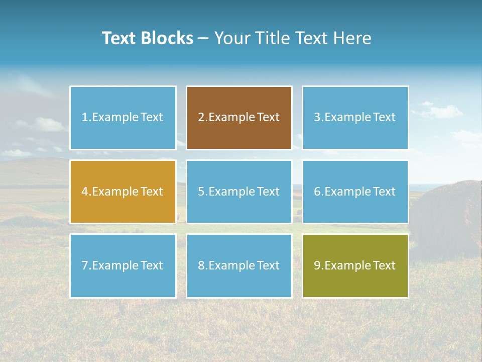 Tuscany Tuscan Plants PowerPoint Template