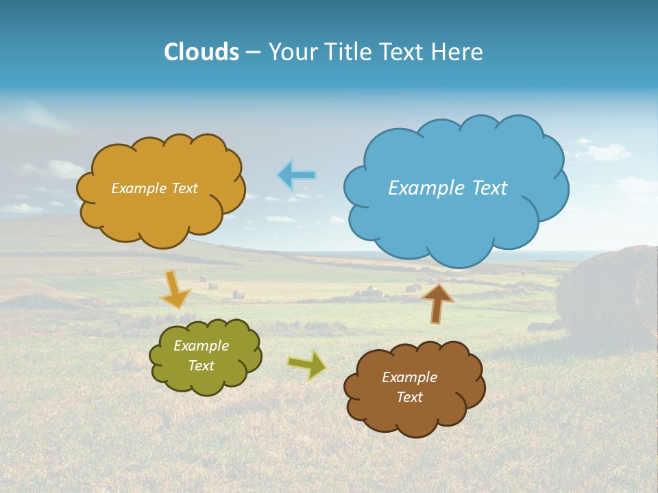 Tuscany Tuscan Plants PowerPoint Template
