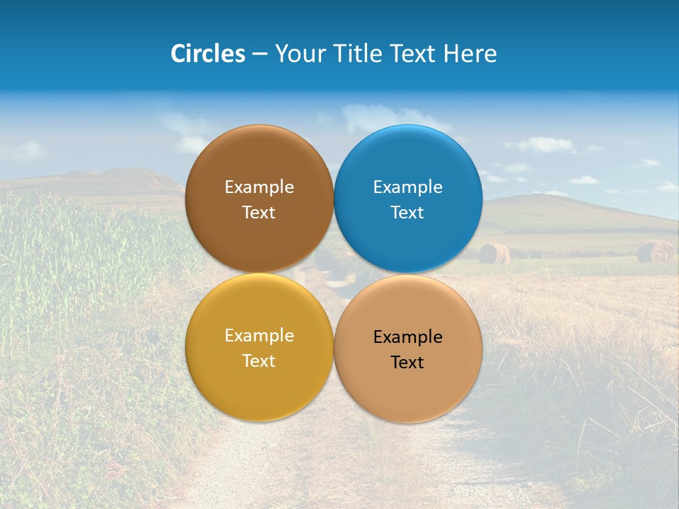Pastoral Hills Tuscan PowerPoint Template