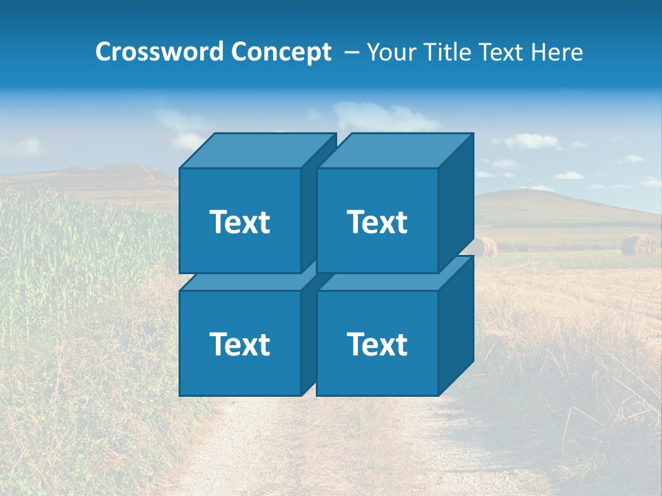 Pastoral Hills Tuscan PowerPoint Template