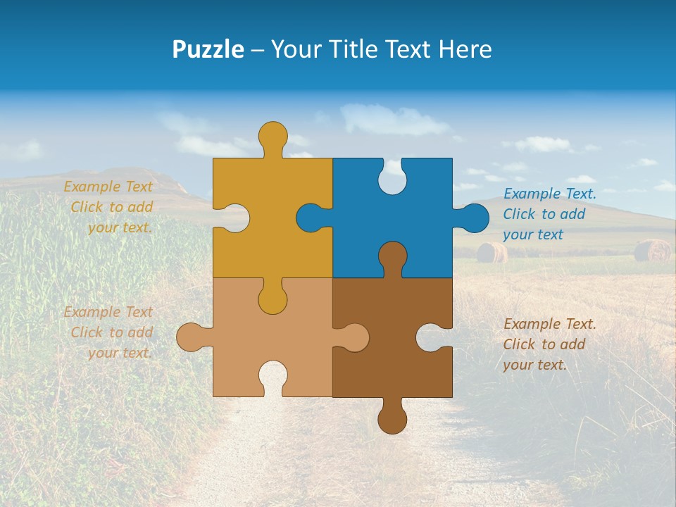 Pastoral Hills Tuscan PowerPoint Template