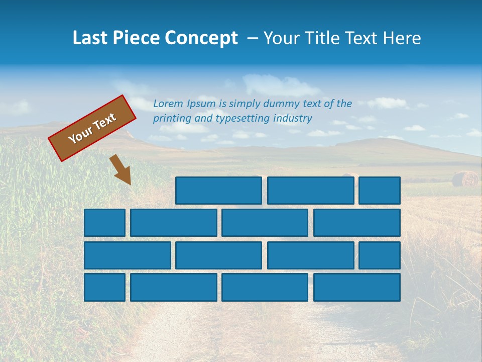 Pastoral Hills Tuscan PowerPoint Template
