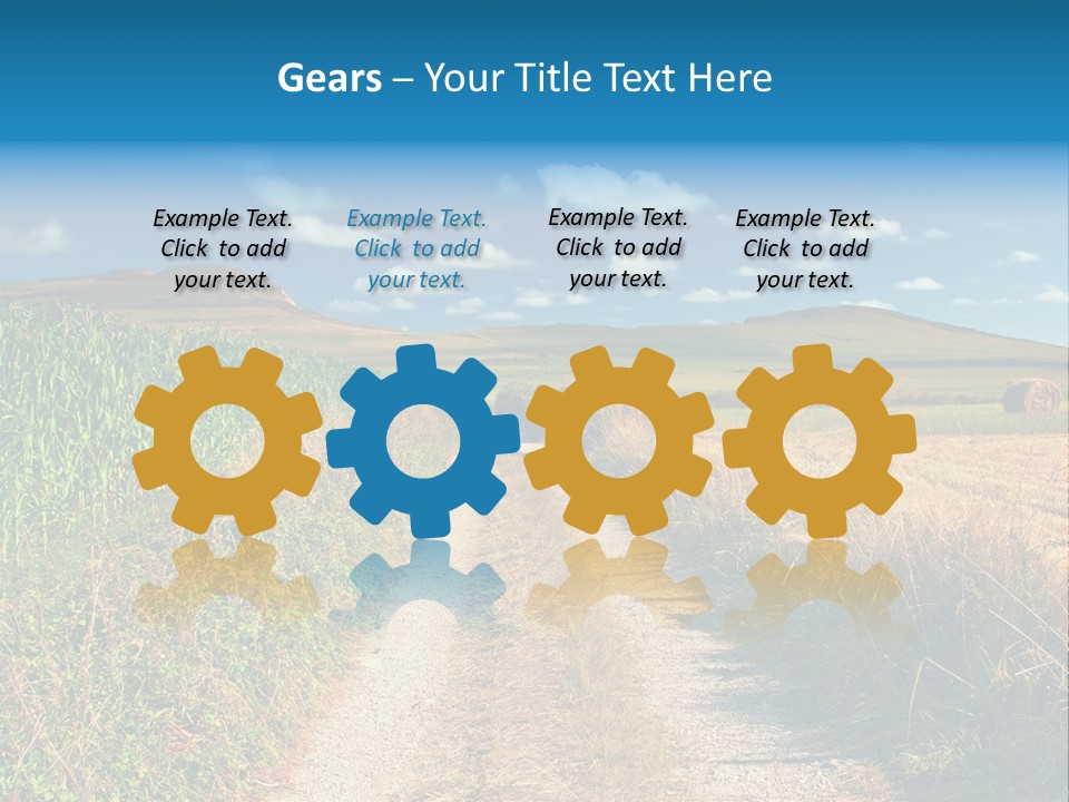 Pastoral Hills Tuscan PowerPoint Template