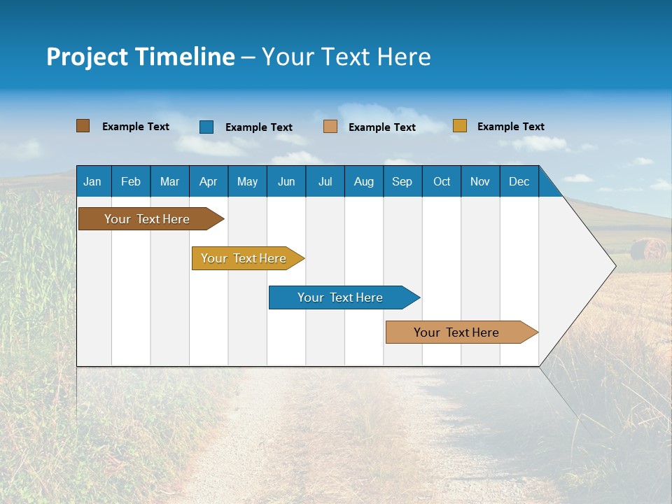 Pastoral Hills Tuscan PowerPoint Template