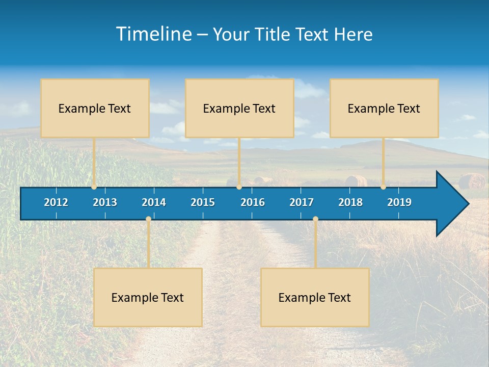 Pastoral Hills Tuscan PowerPoint Template
