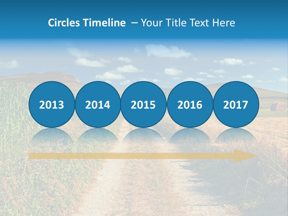 Pastoral Hills Tuscan PowerPoint Template