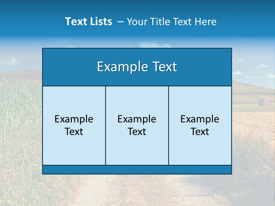 Pastoral Hills Tuscan PowerPoint Template