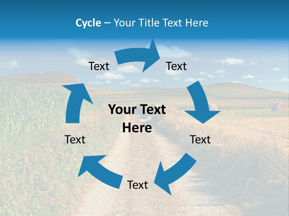 Pastoral Hills Tuscan PowerPoint Template