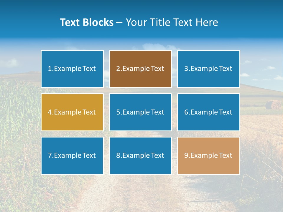 Pastoral Hills Tuscan PowerPoint Template