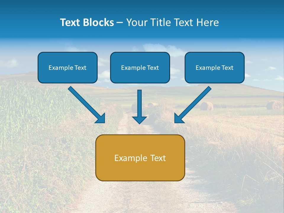 Pastoral Hills Tuscan PowerPoint Template