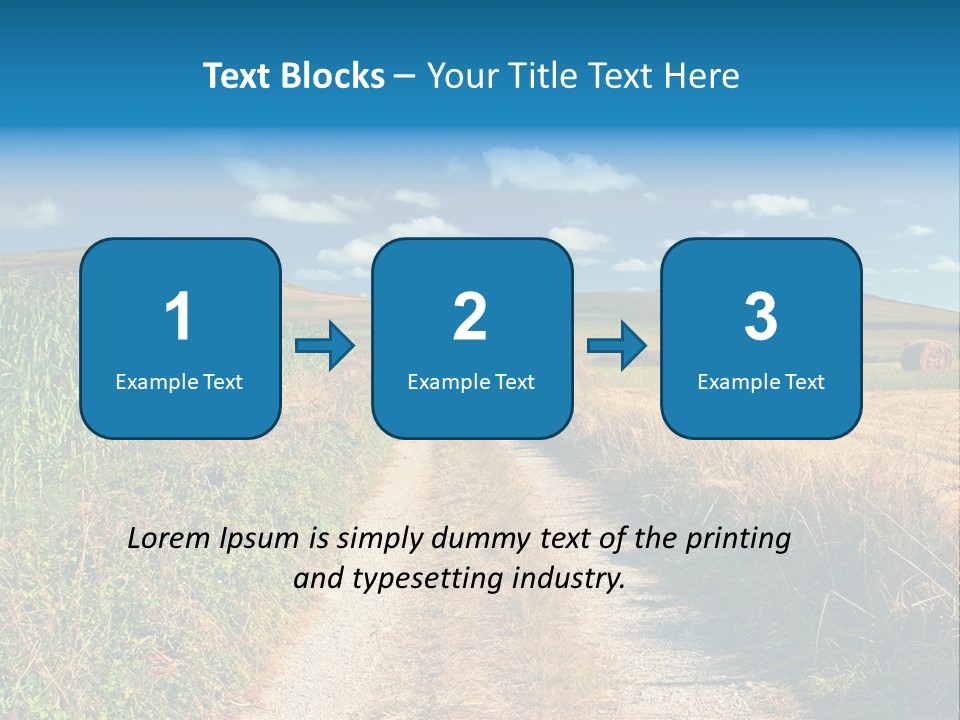 Pastoral Hills Tuscan PowerPoint Template