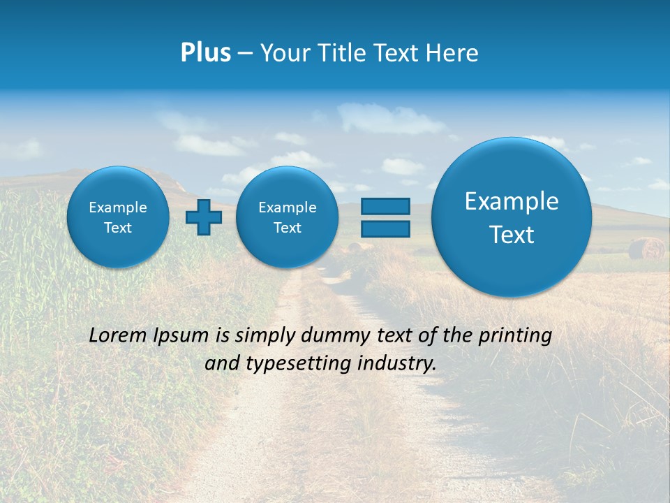 Pastoral Hills Tuscan PowerPoint Template