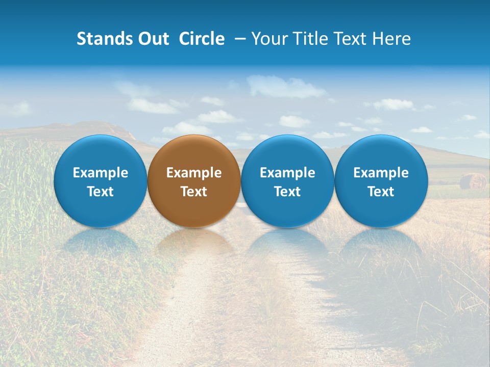 Pastoral Hills Tuscan PowerPoint Template