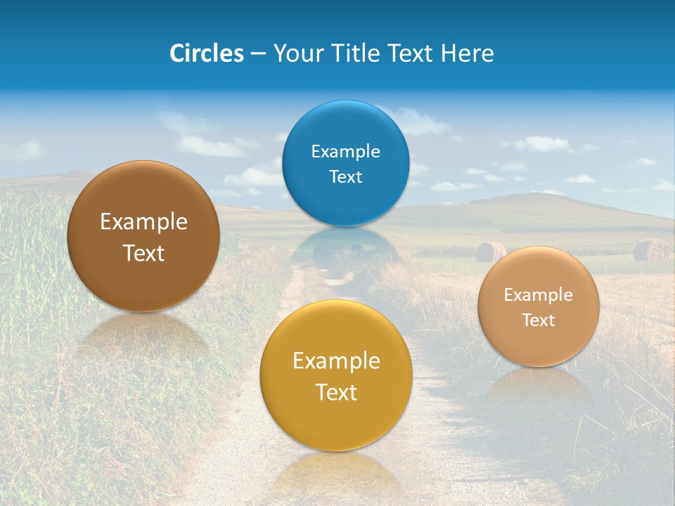 Pastoral Hills Tuscan PowerPoint Template