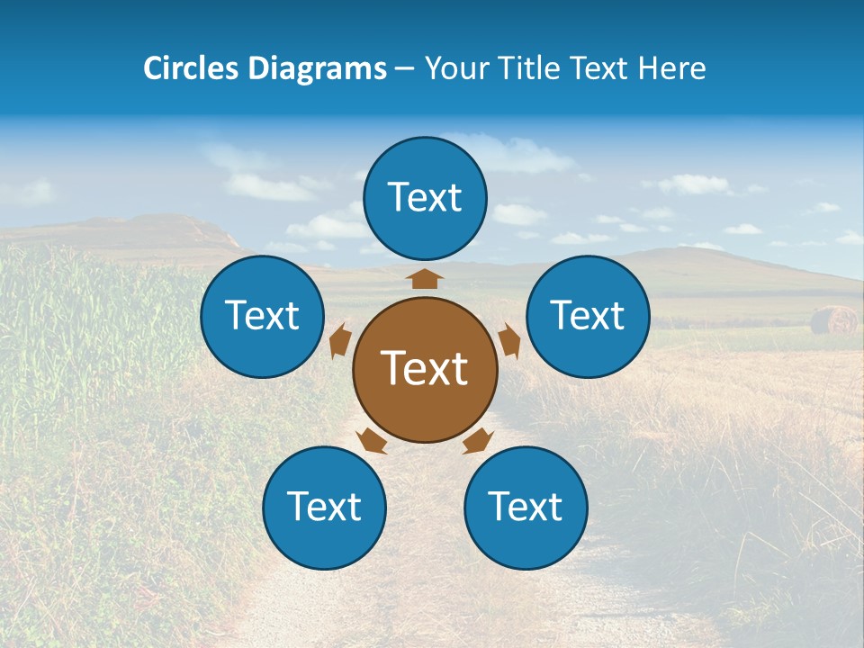 Pastoral Hills Tuscan PowerPoint Template